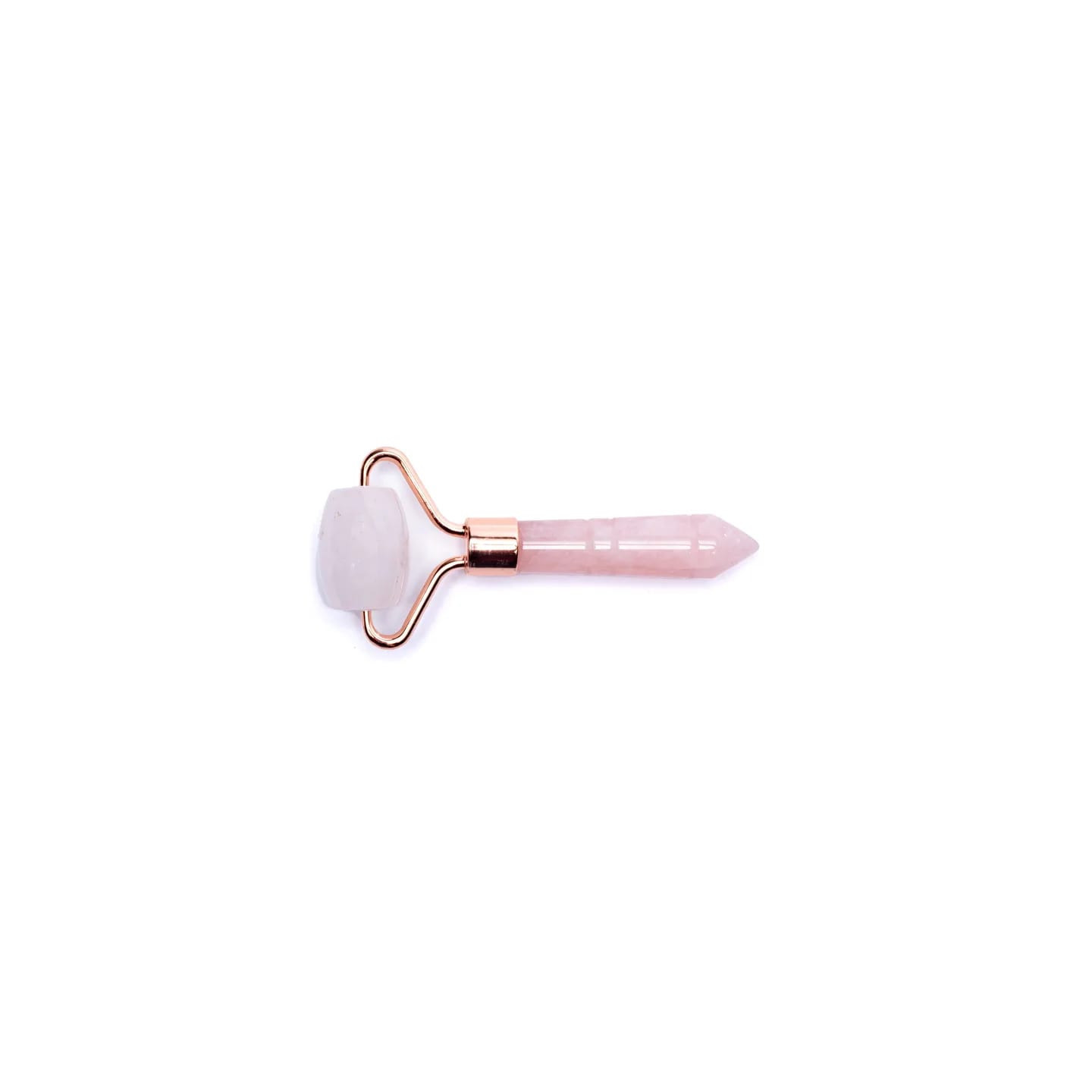 Rouleau de massage d'acupression quartz rose | Pieralune