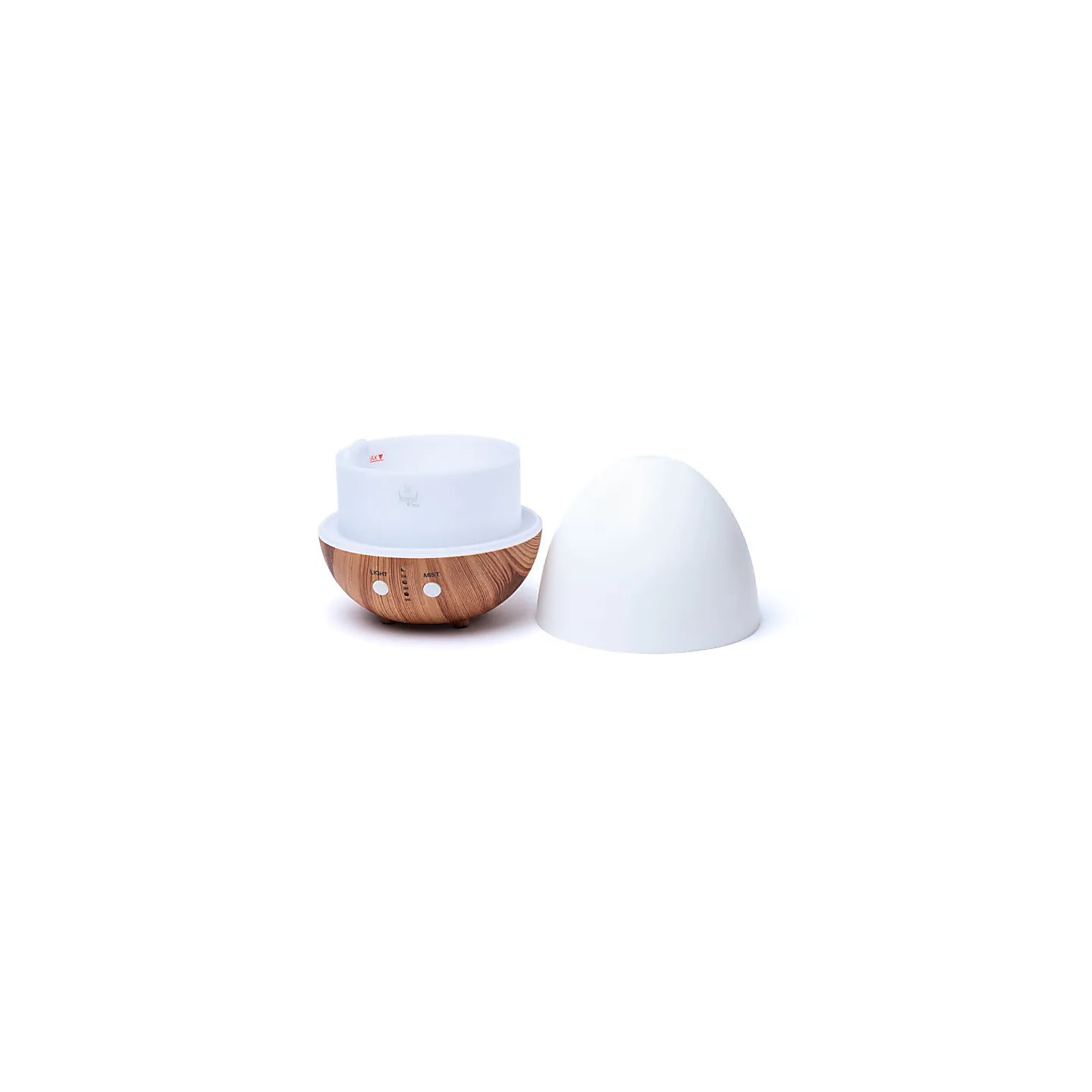 Diffuseur d'arômes ovale blanc naturel USB | Pieralune
