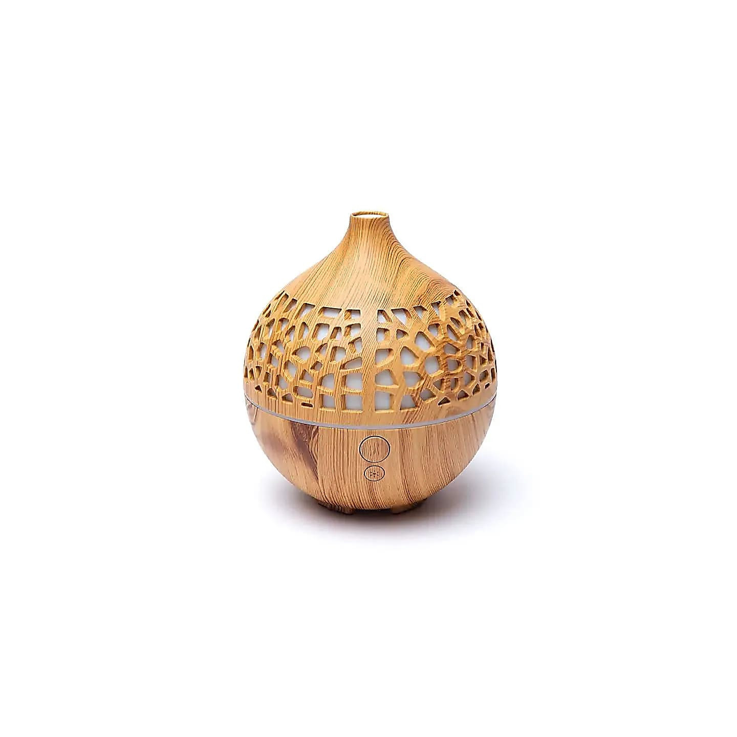 Diffuseur d'arôme Déco rond naturel USB | Pieralune