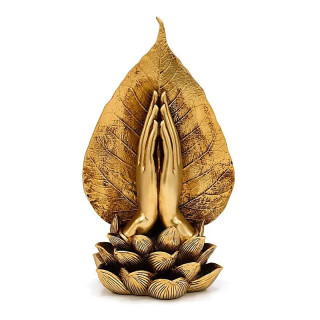 Déco Mains priantes couleur or | Pieralune