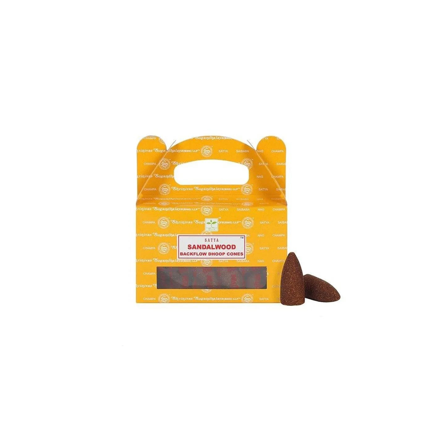 Cônes d'encens à refoulement Bois de santal | Pieralune