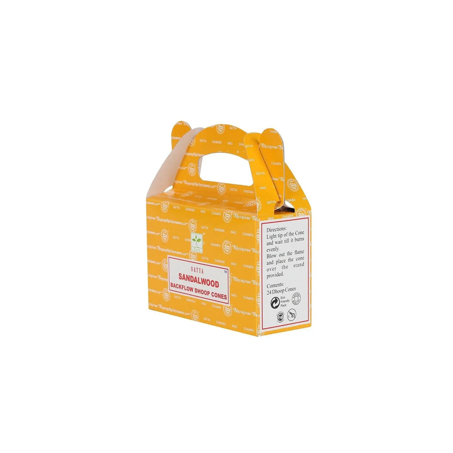 Cônes d'encens à refoulement Bois de santal | Pieralune