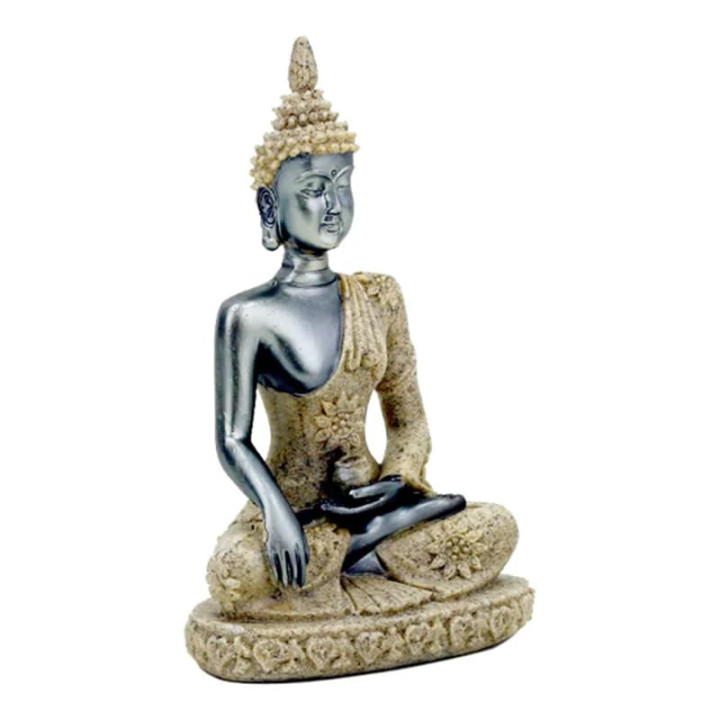 Statue de Boudha en résine avec sable | Pieralune