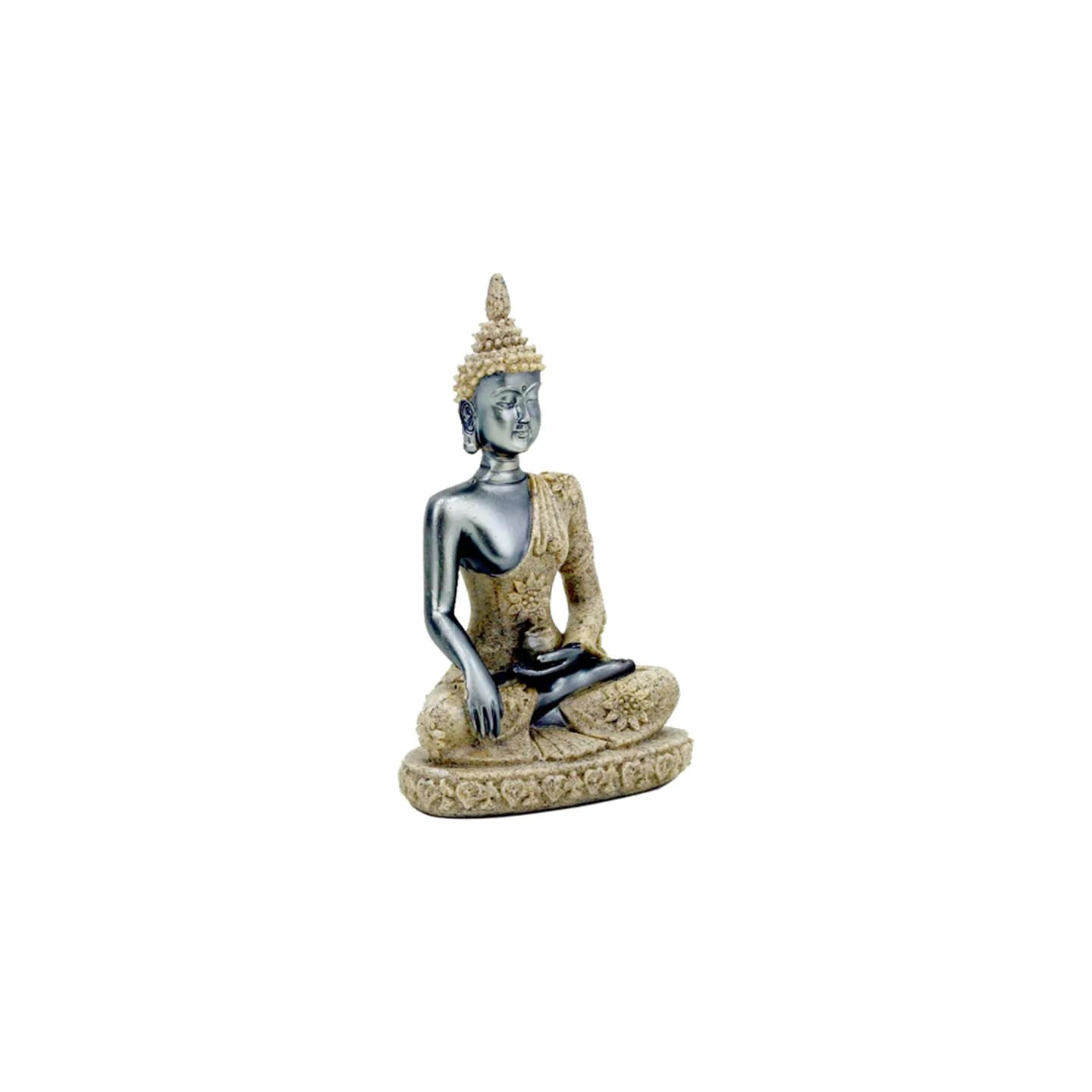 Statue de Boudha en résine avec sable | Pieralune