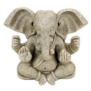 Ganesh statuette en résine et sable | Pieralune