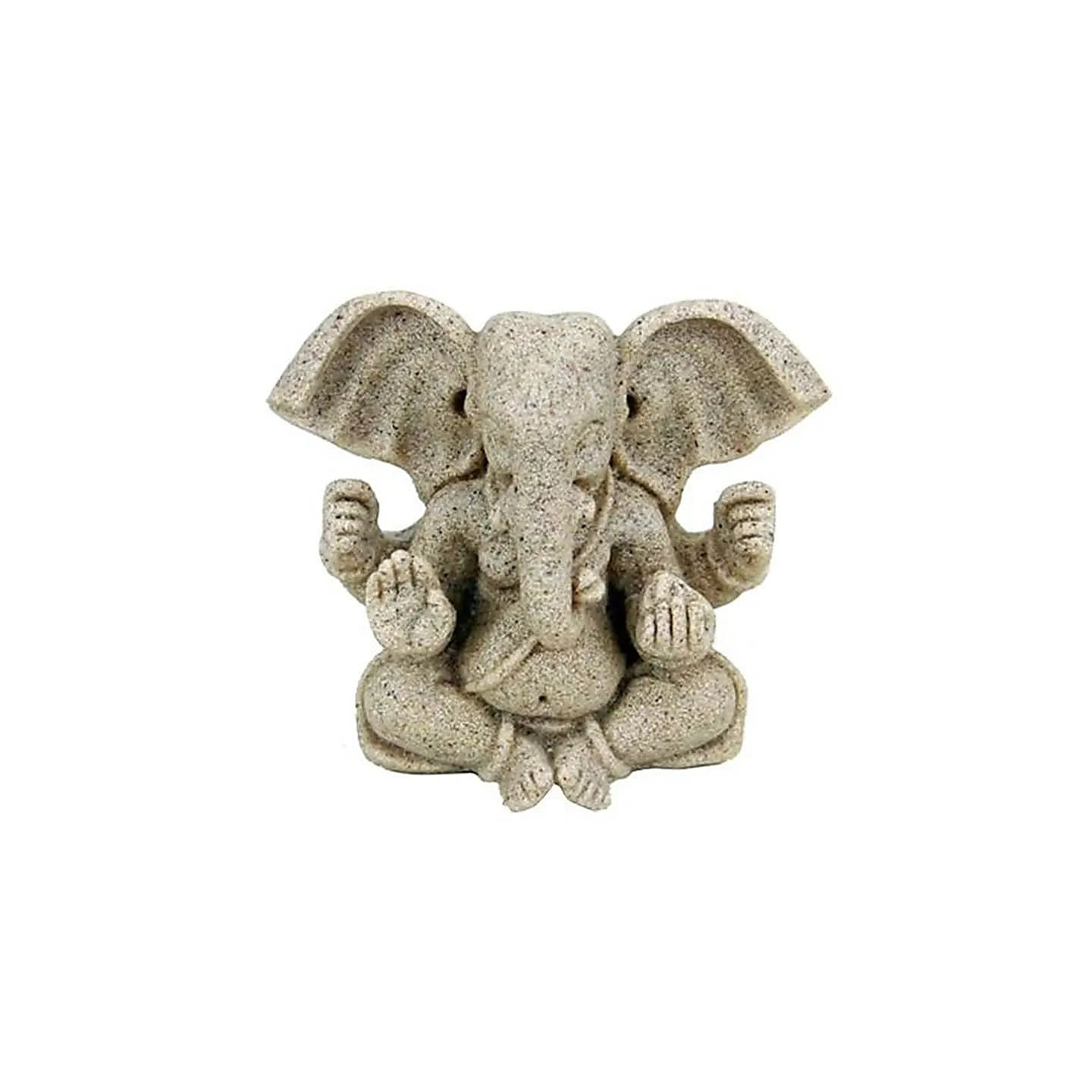 Ganesh statuette en résine et sable | Pieralune