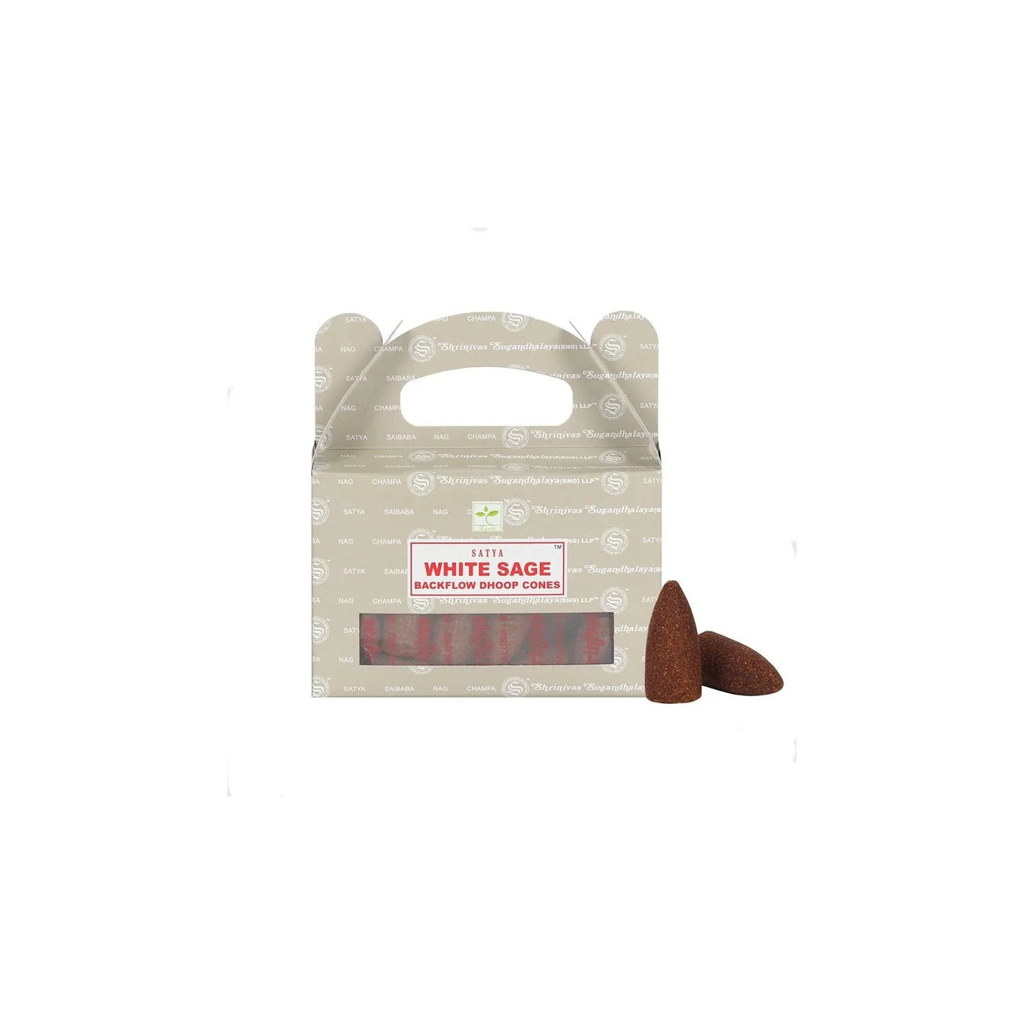 Cônes d'encens à refoulement Sauge Blanche | Pieralune