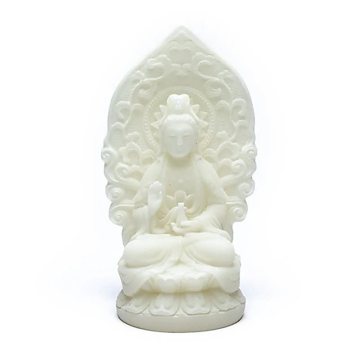 Quan Yin statuette blanche | Pieralune