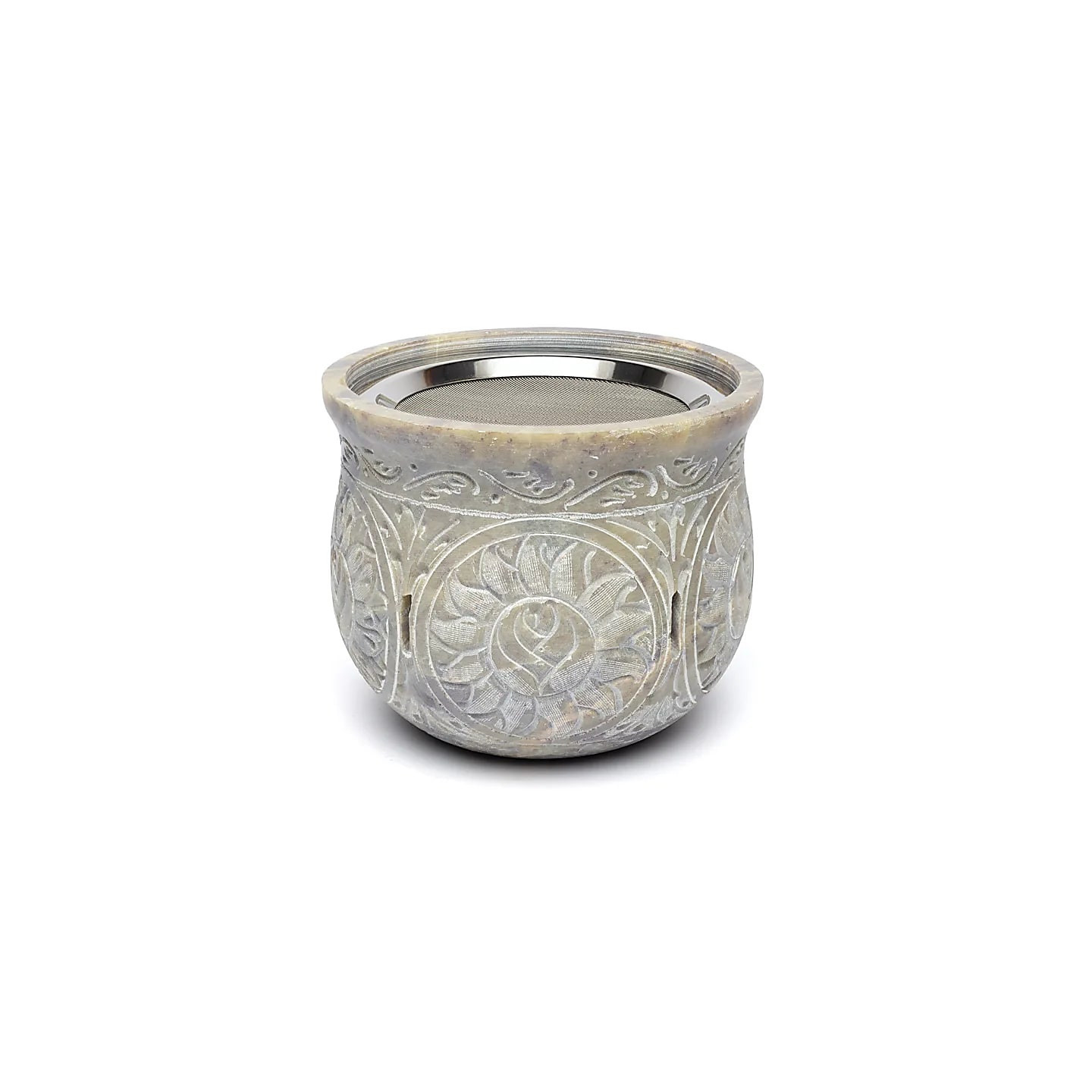 Encensoir -lampe aromatique pierre à savon | Pieralune