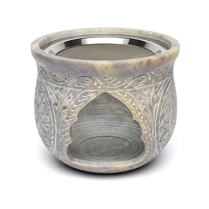 Encensoir -lampe aromatique pierre à savon | Pieralune