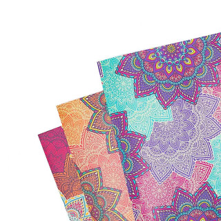 Papier cadeau Mandala 3 feuilles | Pieralune