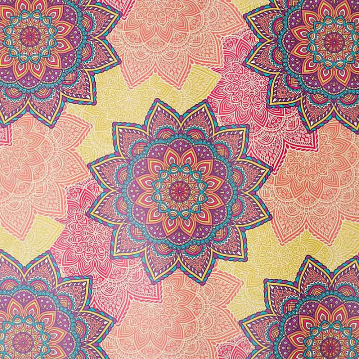 Papier cadeau Mandala 3 feuilles | Pieralune