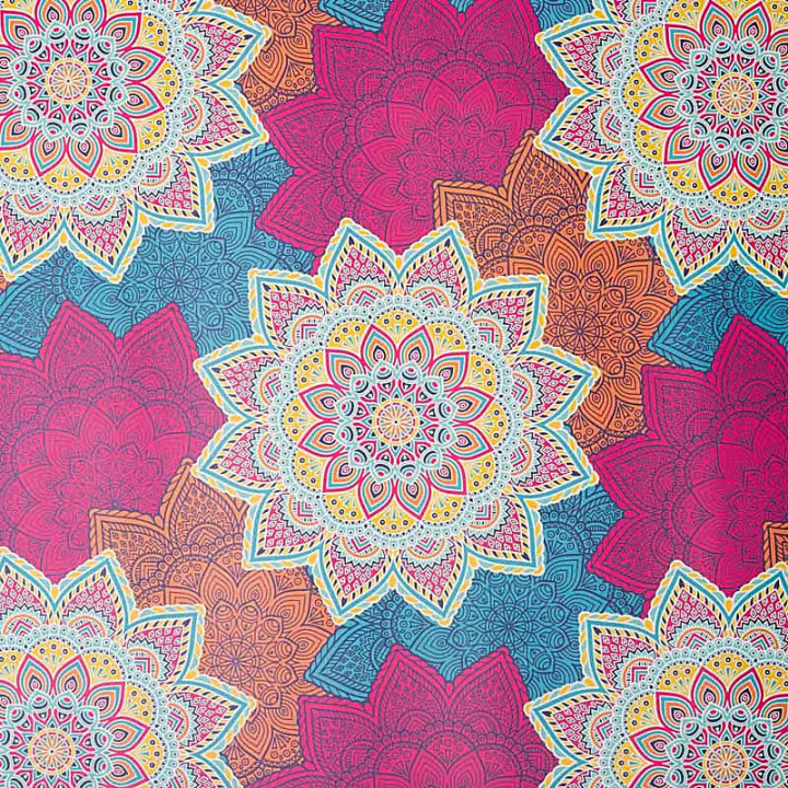 Papier cadeau Mandala 3 feuilles | Pieralune