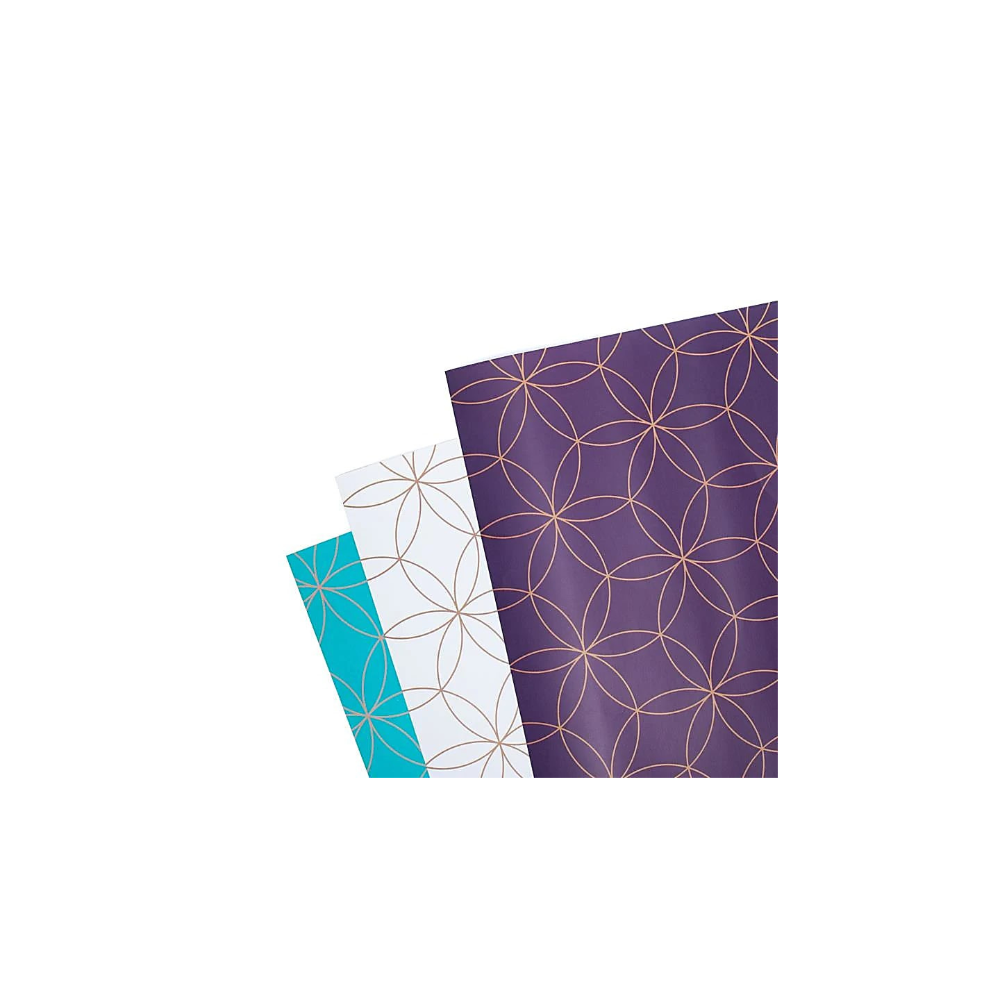 Papier cadeau Fleur de Vie 3 feuilles | Pieralune