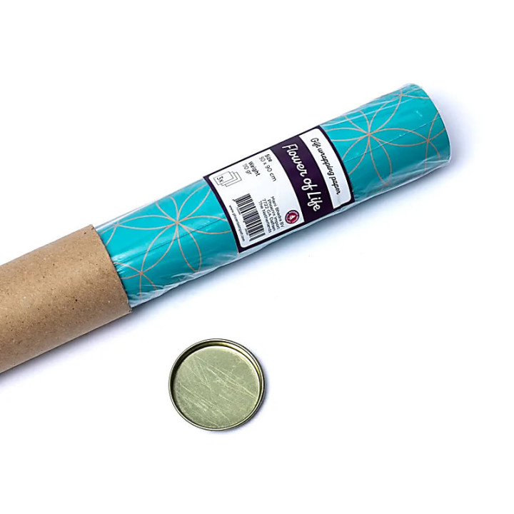 Papier cadeau Fleur de Vie 3 feuilles | Pieralune