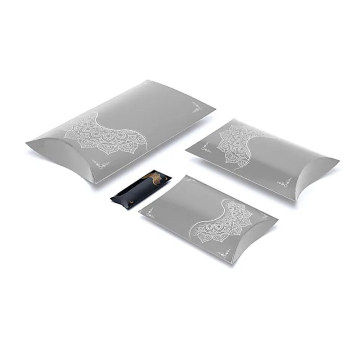 Boîtes à oreillers S fleur mandala noir or | Pieralune