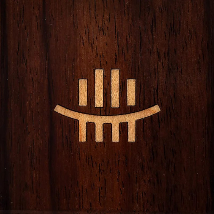 Hluru Kalimba 21 touches palissandre en do majeur | Pieralune