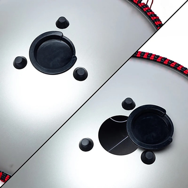 Hluru Handpan/Tambour à languettes hybride 9 notes Ré m... | Pieralune