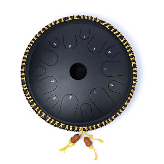 Hluru Tambour percussion à languettes 14 notes noir Do ... | Pieralune