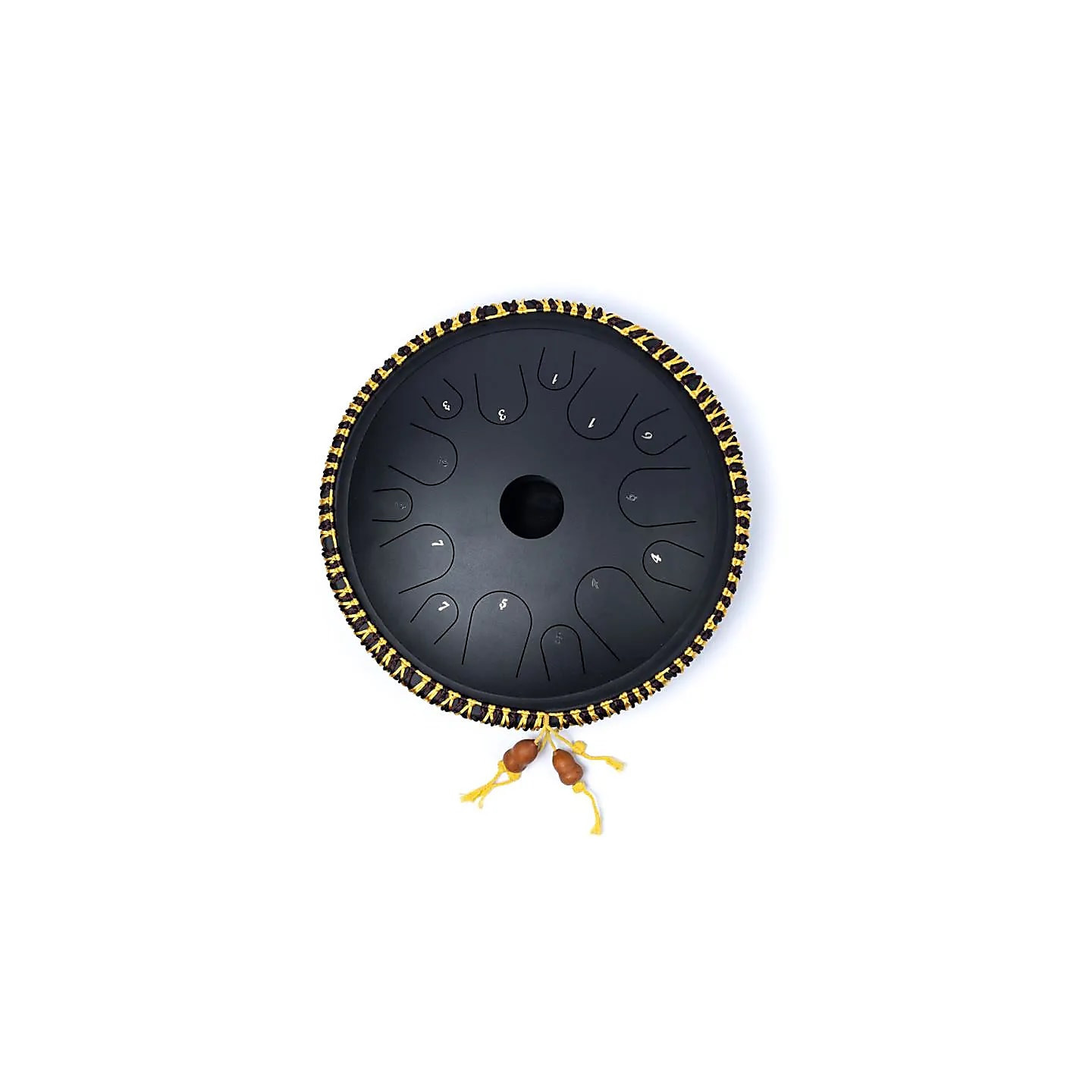 Hluru Tambour percussion à languettes 14 notes noir Do ... | Pieralune