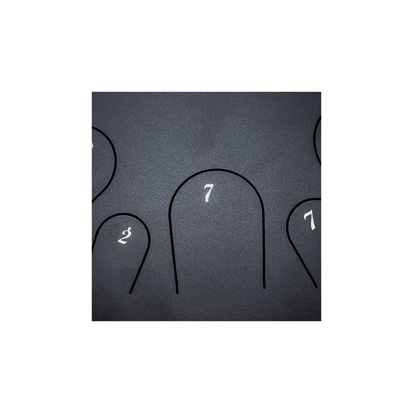 Hluru Tambour percussion à languettes 14 notes noir Do ... | Pieralune