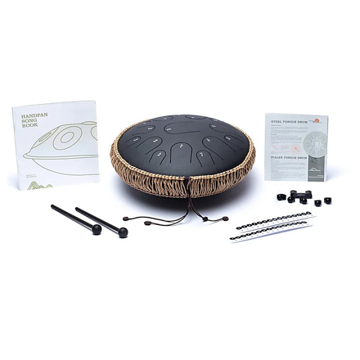 Hluru Tambour à languettes 15 notes fa#-mineur Eolien | Pieralune