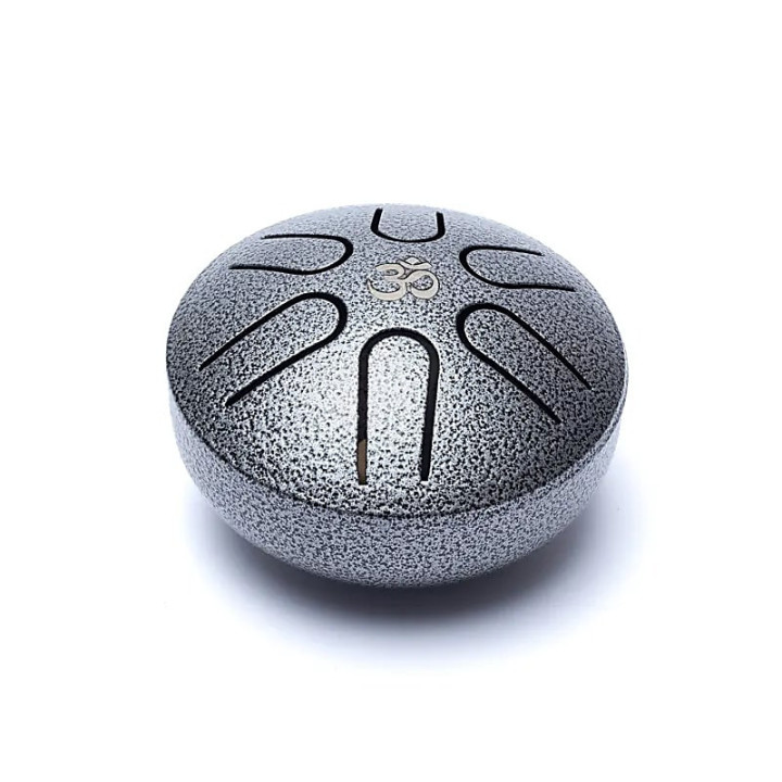 Hluru Mini Tambour à languette gris acier 6 notes La mi... | Pieralune