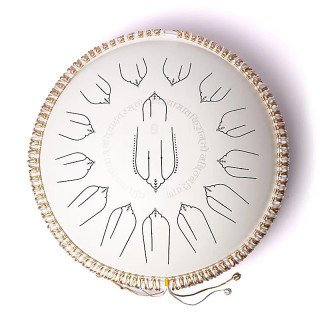 Hluru handpan/tambour à languette hybride 15 notes ré m... | Pieralune