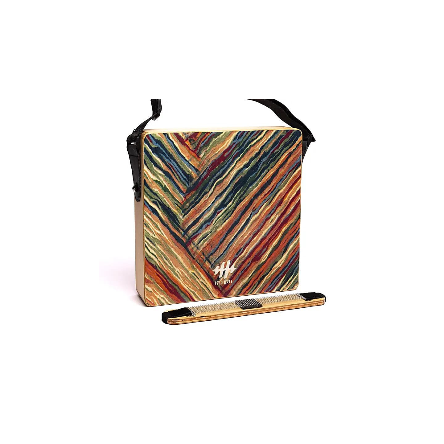Hluru instrument à percussion cajón de voyage | Pieralune