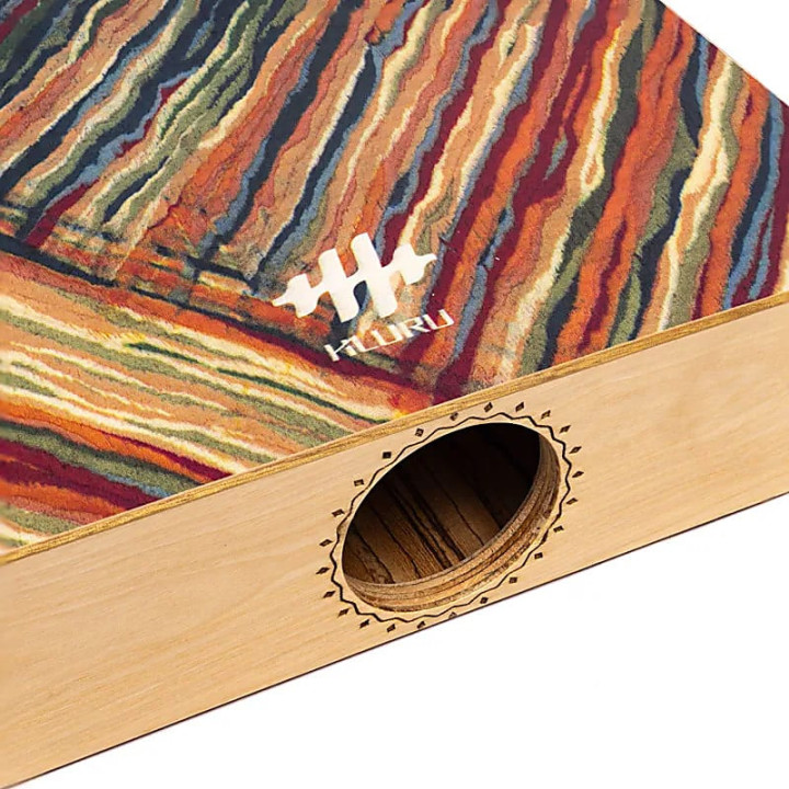 Hluru instrument à percussion cajón de voyage | Pieralune