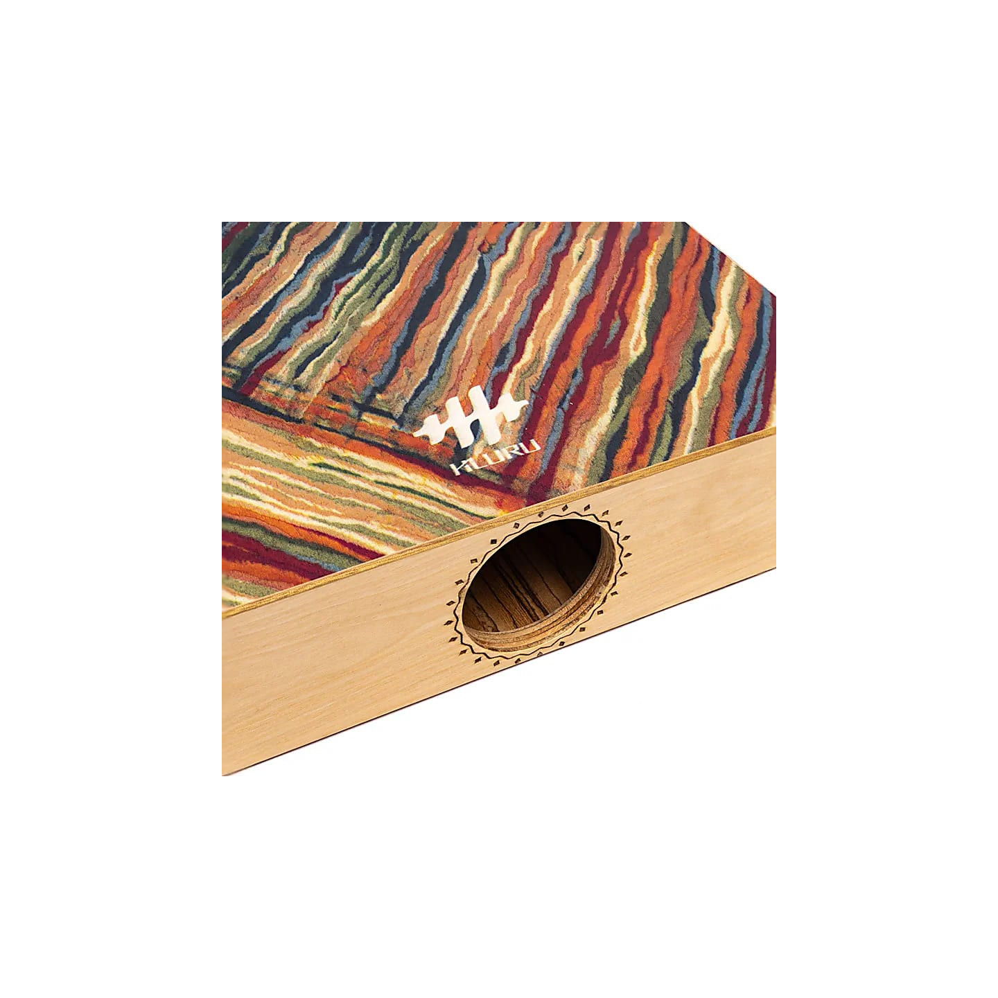 Hluru instrument à percussion cajón de voyage | Pieralune