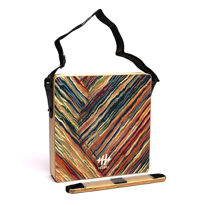 Hluru instrument à percussion cajón de voyage | Pieralune