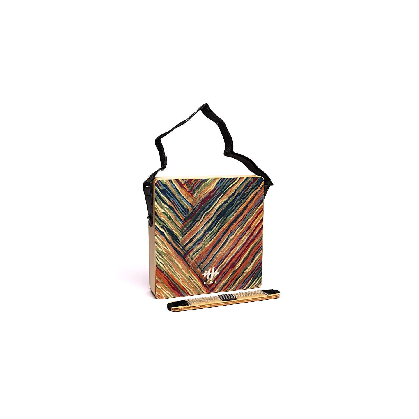 Hluru instrument à percussion cajón de voyage | Pieralune