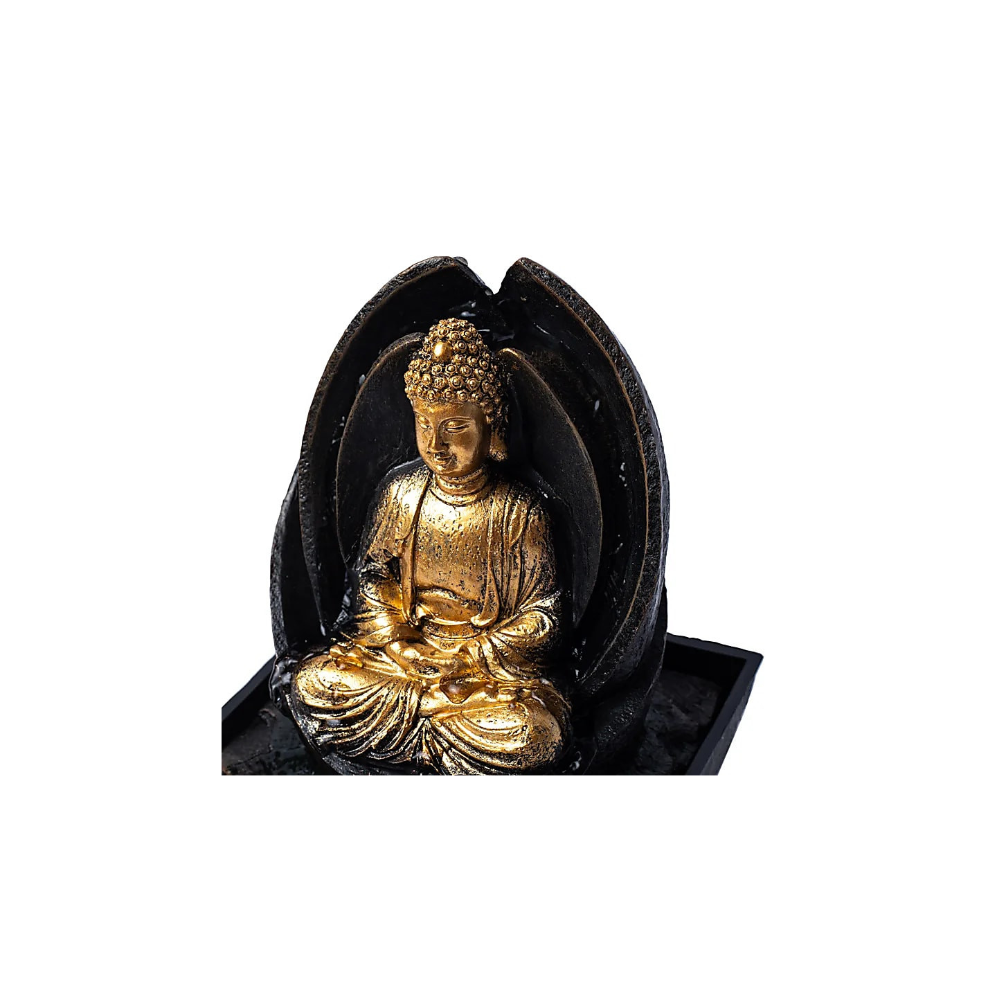 Fontaine à eau Bouddha en méditation | Pieralune