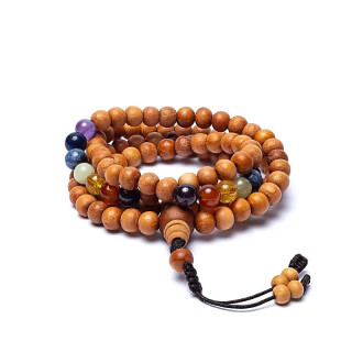 Mala chakra kadam 108 perles | Pieralune