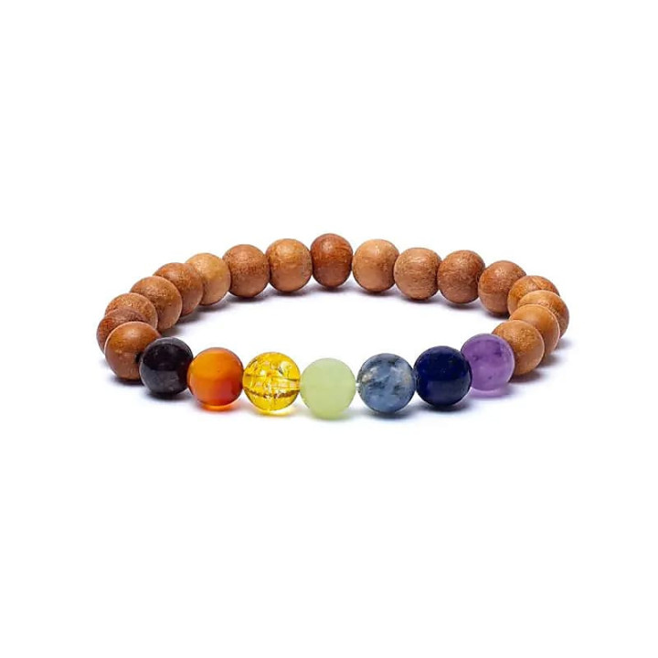 Bracelet chakra kadam élastique | Pieralune