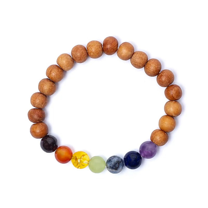Bracelet chakra kadam élastique | Pieralune