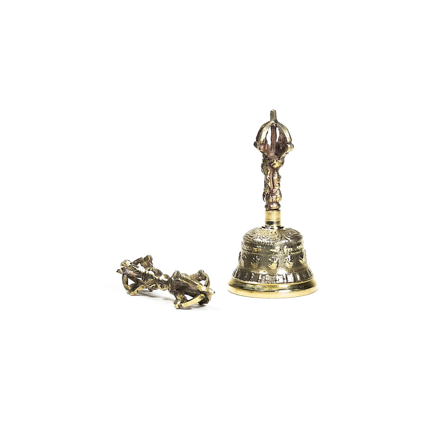 Dorje & Cloche de laiton petit | Pieralune