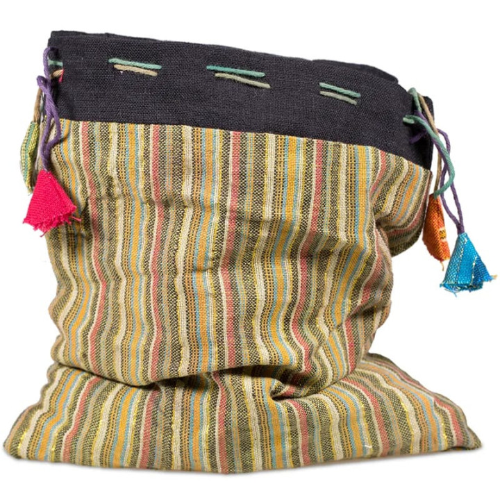 Sac en coton vintage couleurs mélangées | Pieralune