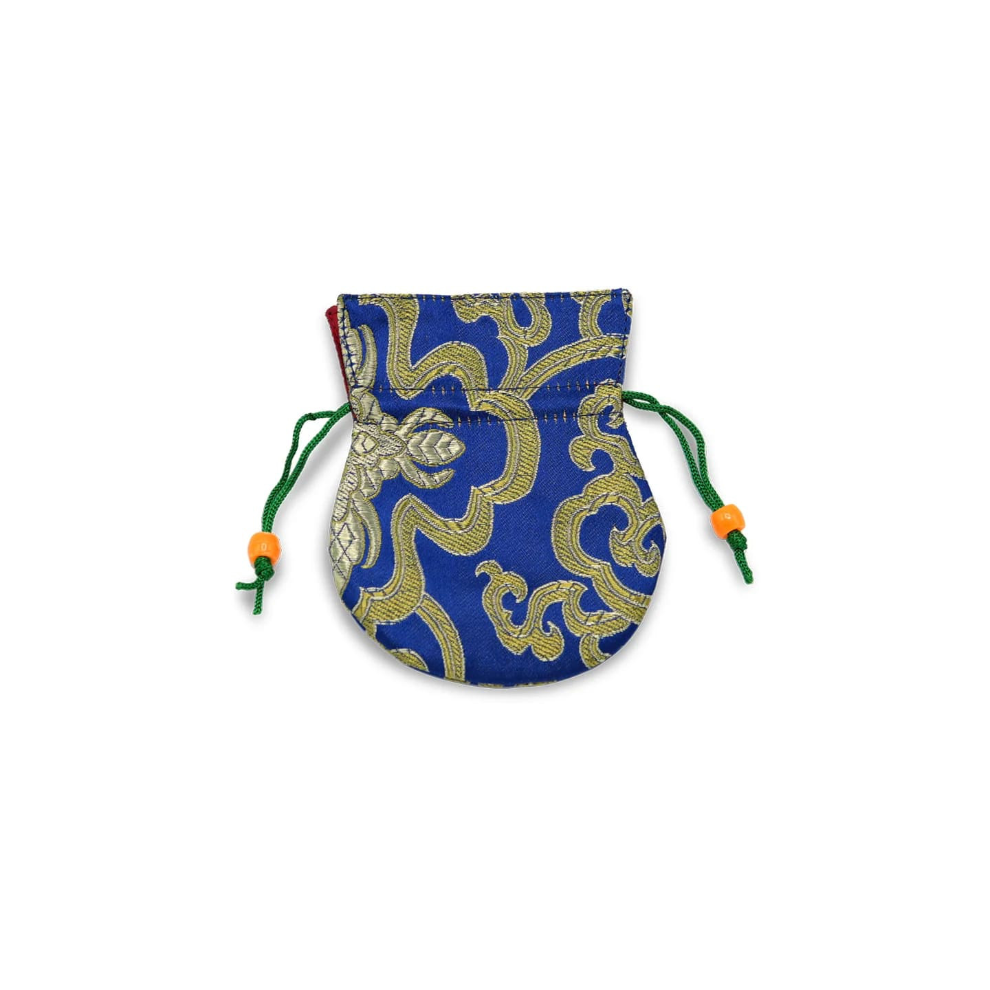 Petit sac de Brocart bleu | Pieralune