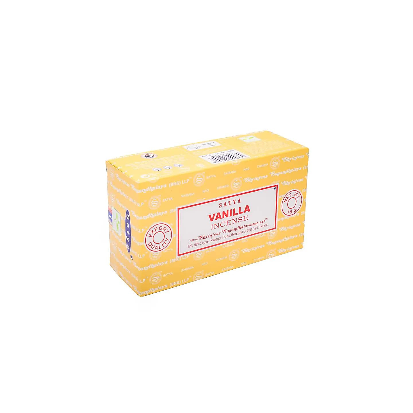 Encens Satya Vanilla | Pieralune