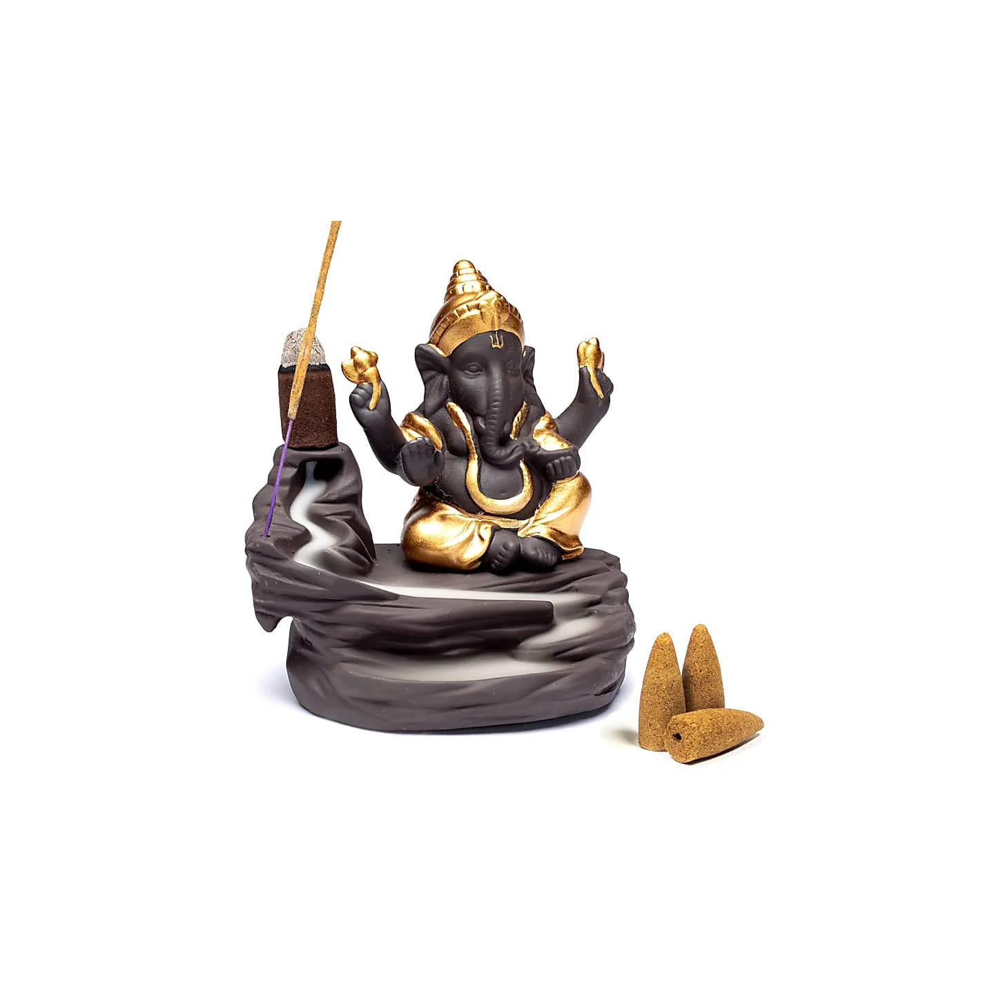 Brûle encens à refoulement Ganesh | Pieralune