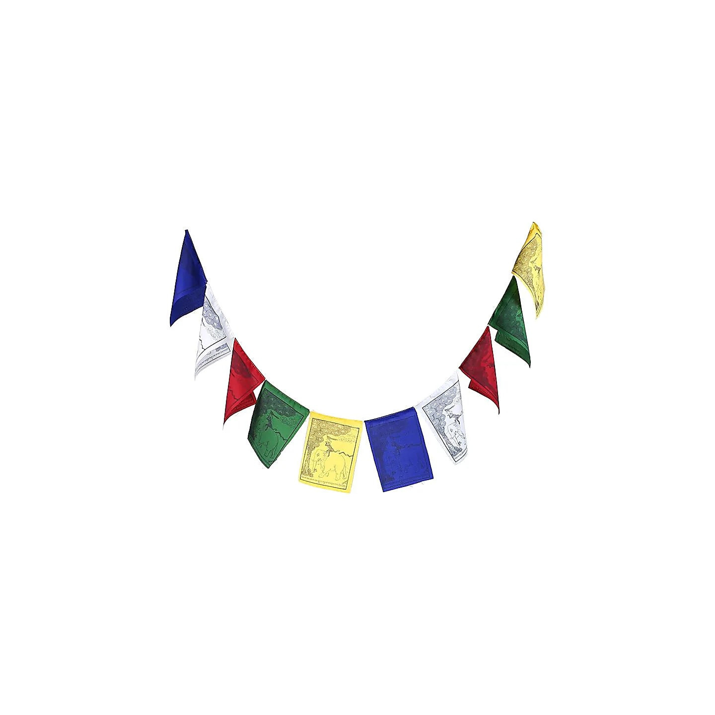 Drapeaux de prière tibet Les quatre amis | Pieralune