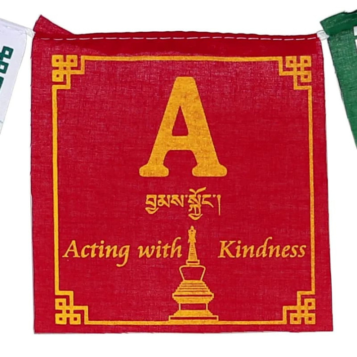 Drapeaux de Prière tibétains Paix | Pieralune