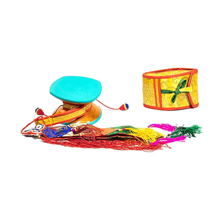 Tambour Mystic Ritual Damaru + Housse | Pieralune