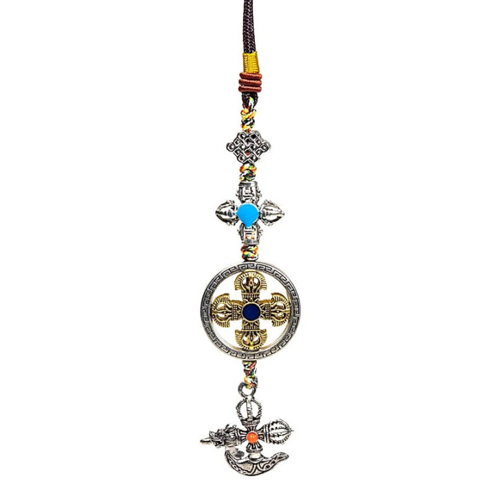 Pendentif de protection double dorje kartika | Pieralune