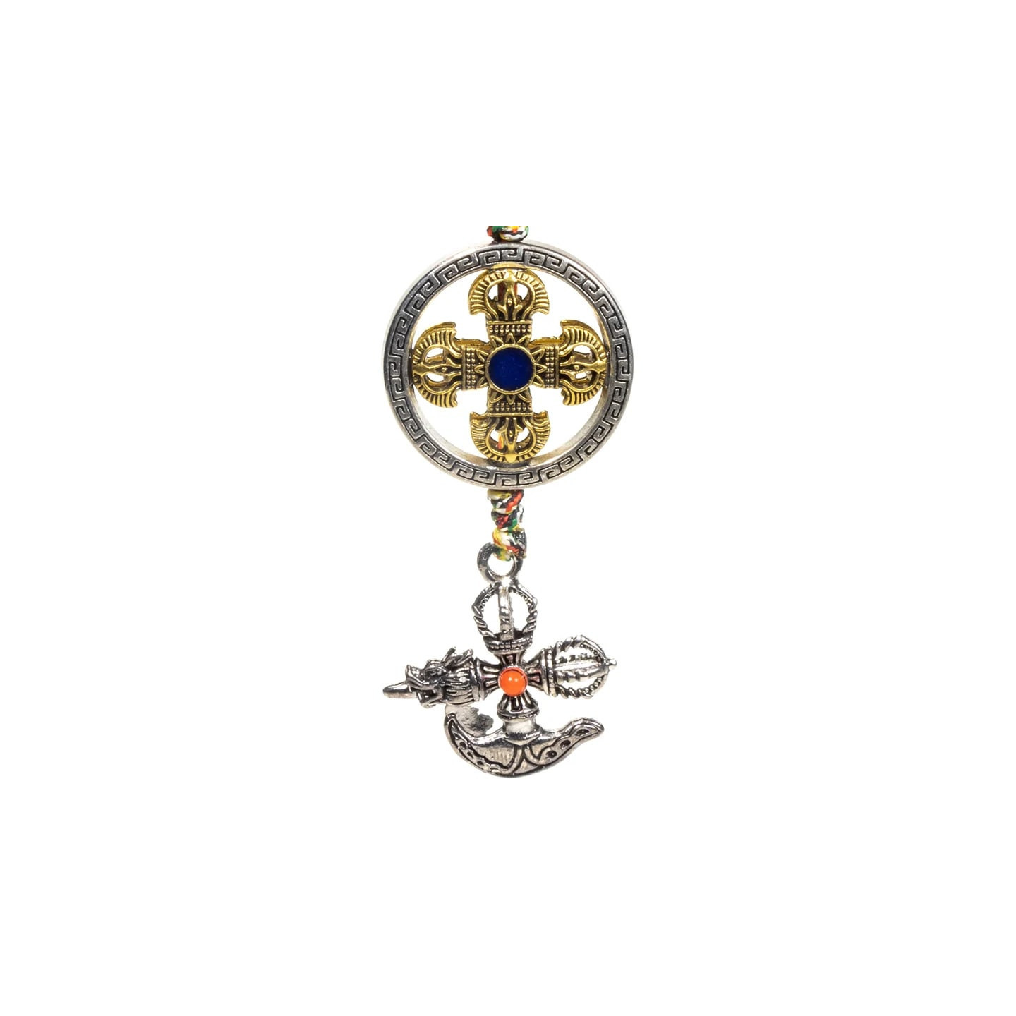 Pendentif de protection double dorje kartika | Pieralune