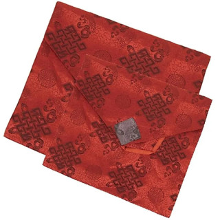 Couvre livre Brocart rouge grand modèle | Pieralune