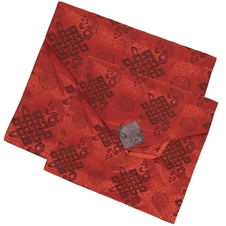 Couvre livre Brocart rouge grand modèle | Pieralune