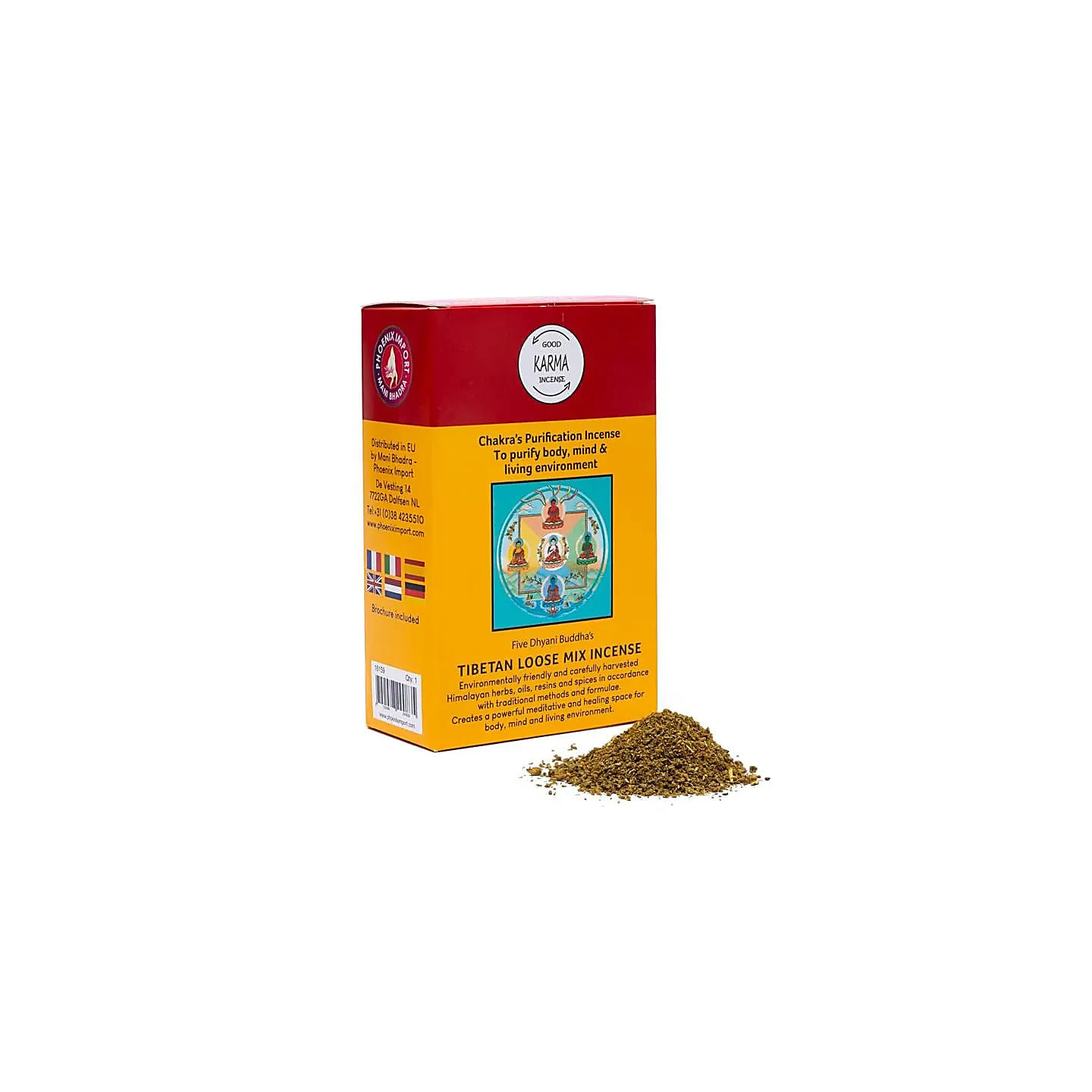 Poudre d'encens tibétain Purification des chakras | Pieralune